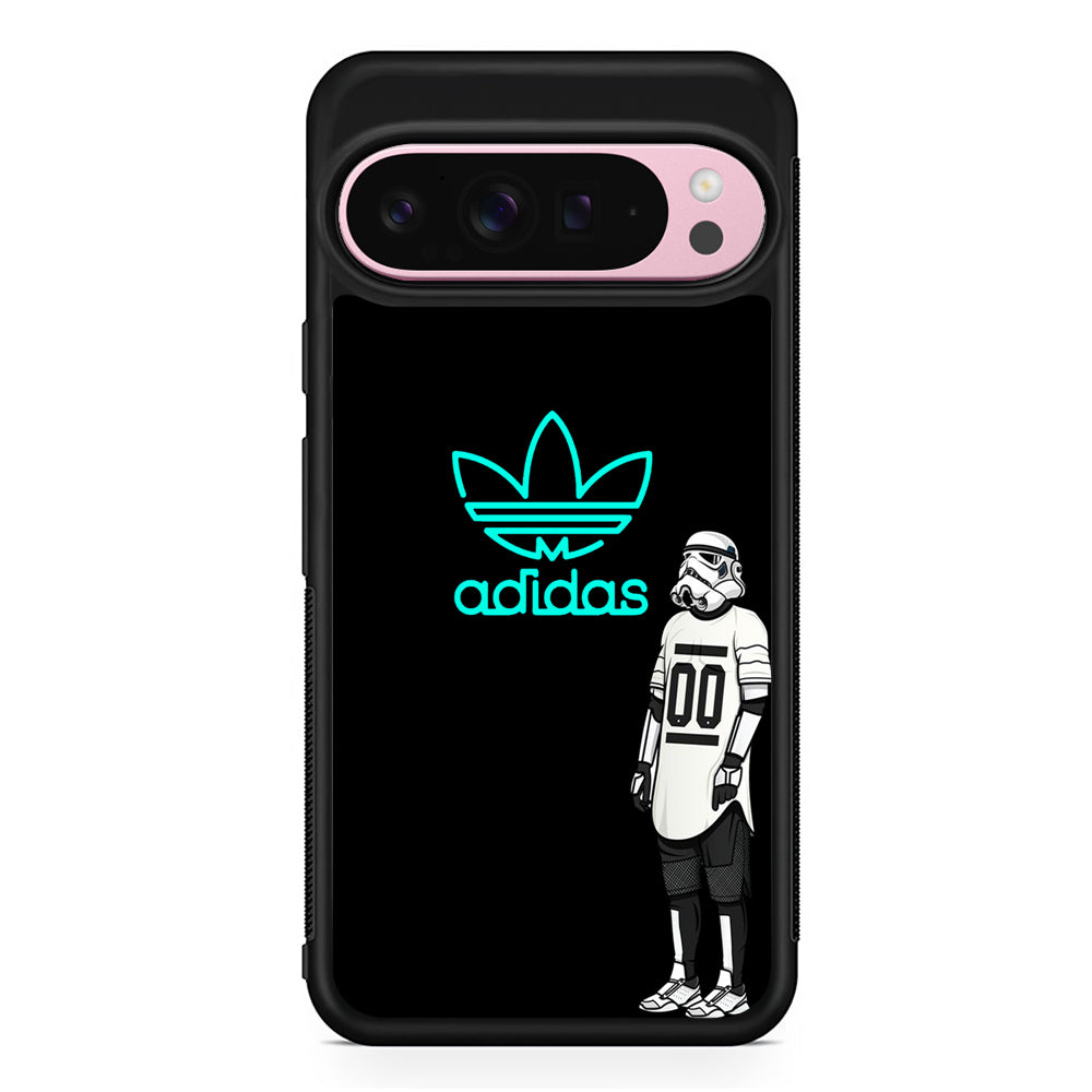 Adidas Neon Stormtrooper Google Pixel 9 Pro XL Case | Protective Cover