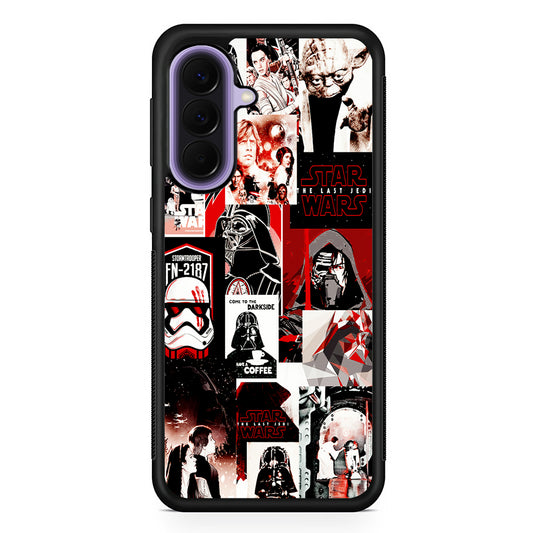 Star Wars Aesthetic Collage Samsung Galaxy A57 Case | Slim Samsung Galaxy A57 Rubber Case