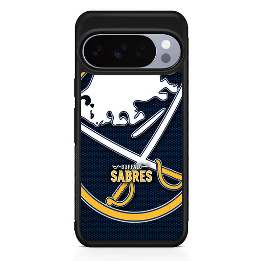 NHL Buffalo Sabres Logo Google Pixel 10 Pro Case | Slim Google Pixel 10 Pro Rubber Case