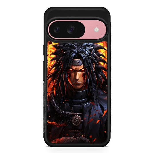 Dark Madara Uchiha Google Pixel 9 Case | Google Pixel 9 Protective Rubber Case