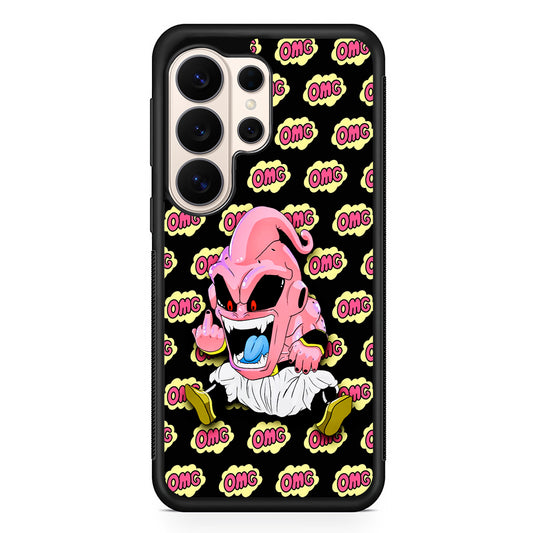 Kid Buu OMG Word Patern Samsung Galaxy S26 Ultra Case | Slim Protective Case for Samsung Galaxy S26 Ultra