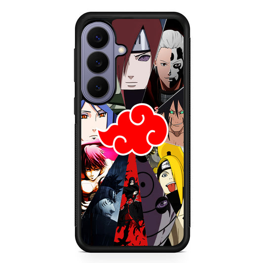 Naruto Akatsuki Clan Member Samsung Galaxy S26 Case | Durable Rubber Case for Samsung Galaxy S26