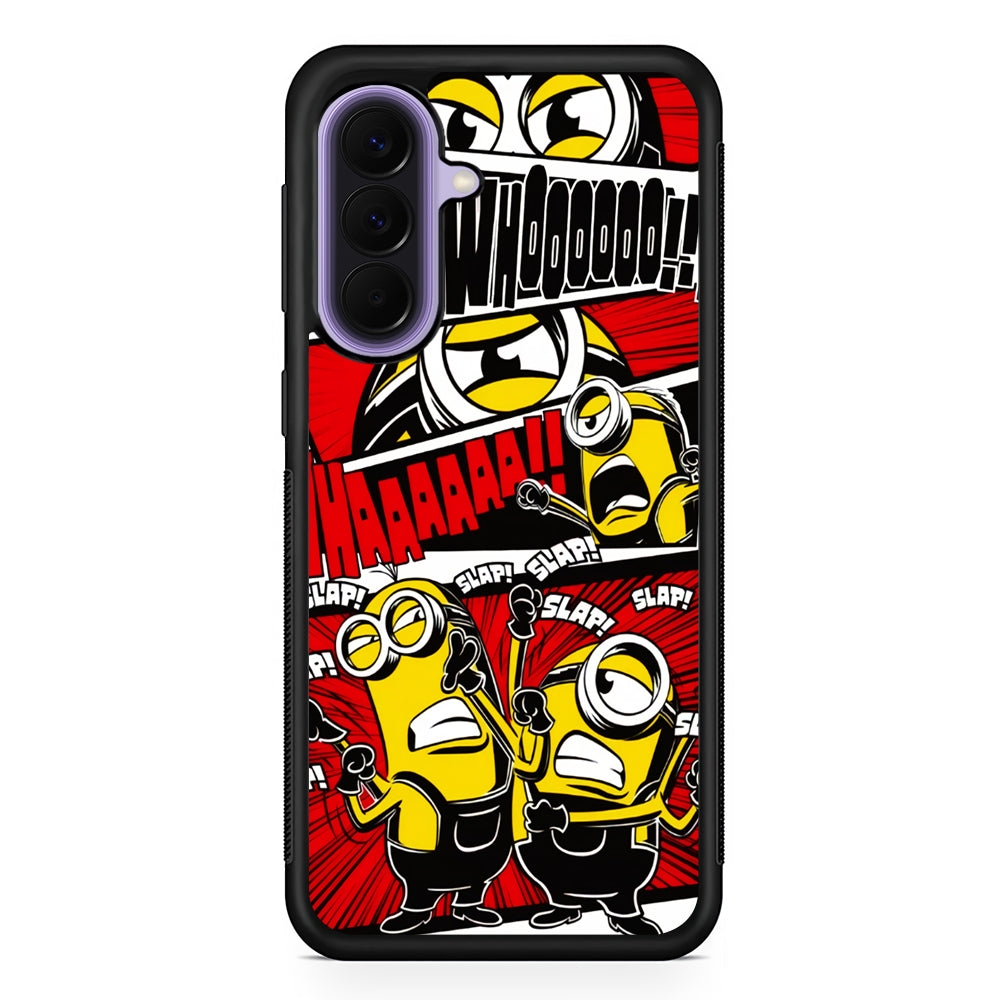 Minions Act Like In The Comic Samsung Galaxy A57 Case | Slim Samsung Galaxy A57 Rubber Case