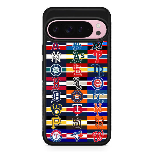 All MLB Teams Jersey Google Pixel 9 Pro XL Case | Protective Cover