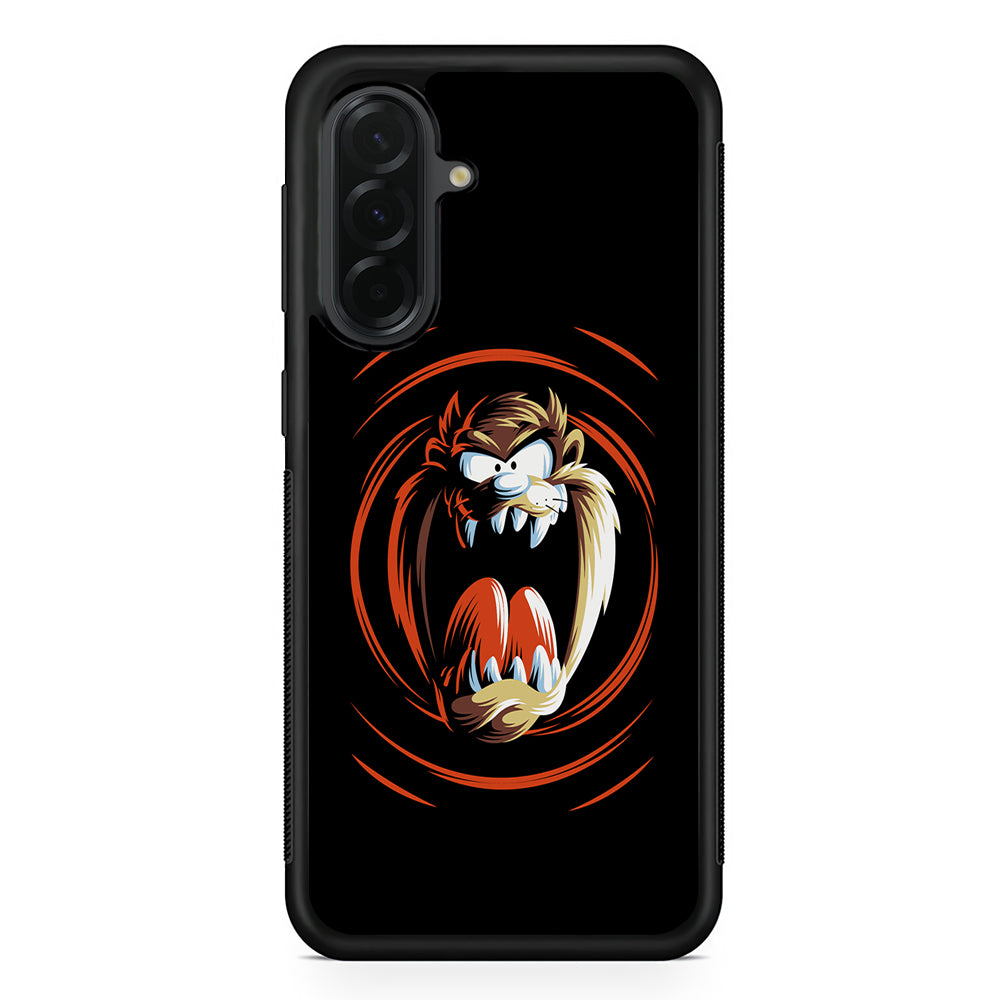 The Tasmanian Devil Face Samsung Galaxy A36 Case | Protective Rubber Cover