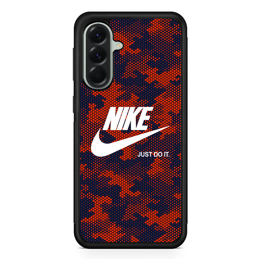 Nike Vibes Camo Hexagon Samsung Galaxy A56 Case | Durable Samsung Galaxy A56 Cover