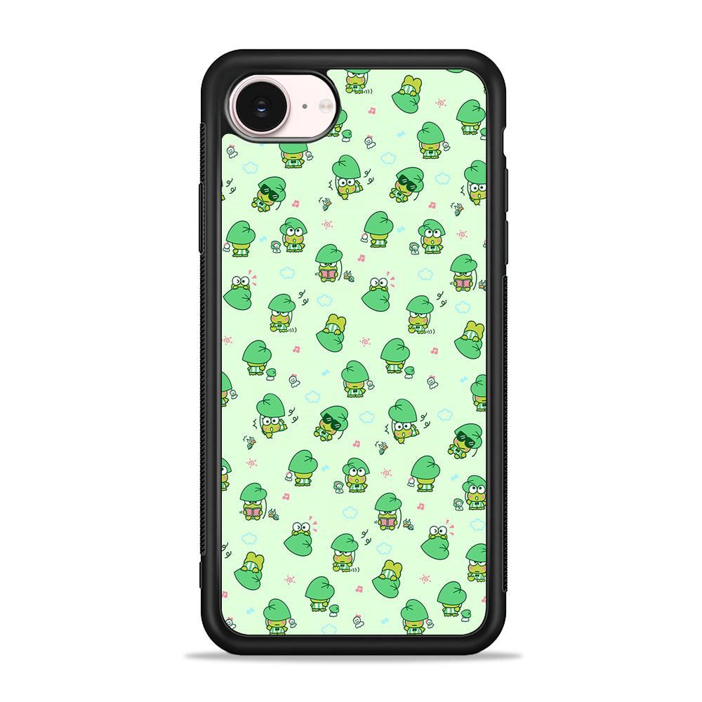 Keroppi Cute Wallpaper iPhone 17e Case - Silicone Case