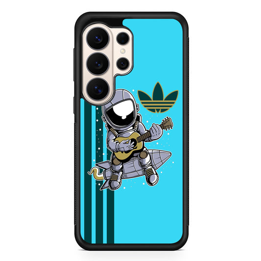 Adidas Astronaut Guitar Samsung Galaxy S26 Ultra Case | Durable Samsung Galaxy S26 Ultra Phone Case