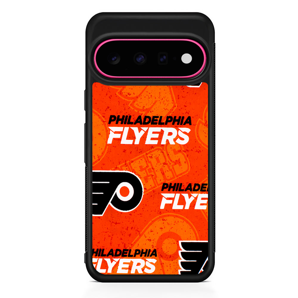 NHL Philadelphia Flyers Pattern Google Pixel 11 Case | Slim Shockproof Cover