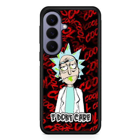 Dr Rick I Don't Care Samsung Galaxy S26 Case | Durable Rubber Case for Samsung Galaxy S26