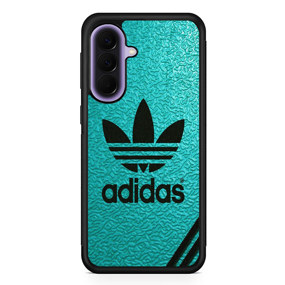 Adidas Blue Abstract Strap Samsung Galaxy A57 Case | Slim Samsung Galaxy A57 Rubber Case