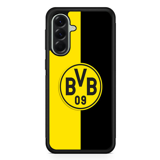Borussia Dortmund Yellow Black Samsung Galaxy A56 Case | Samsung Galaxy A56 Protective Rubber Case