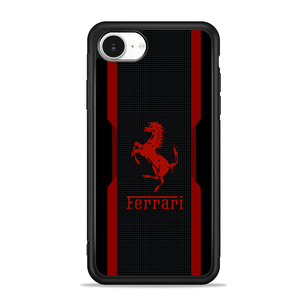 Ferrari Red World iPhone 16e Case - Slim Silicone Case