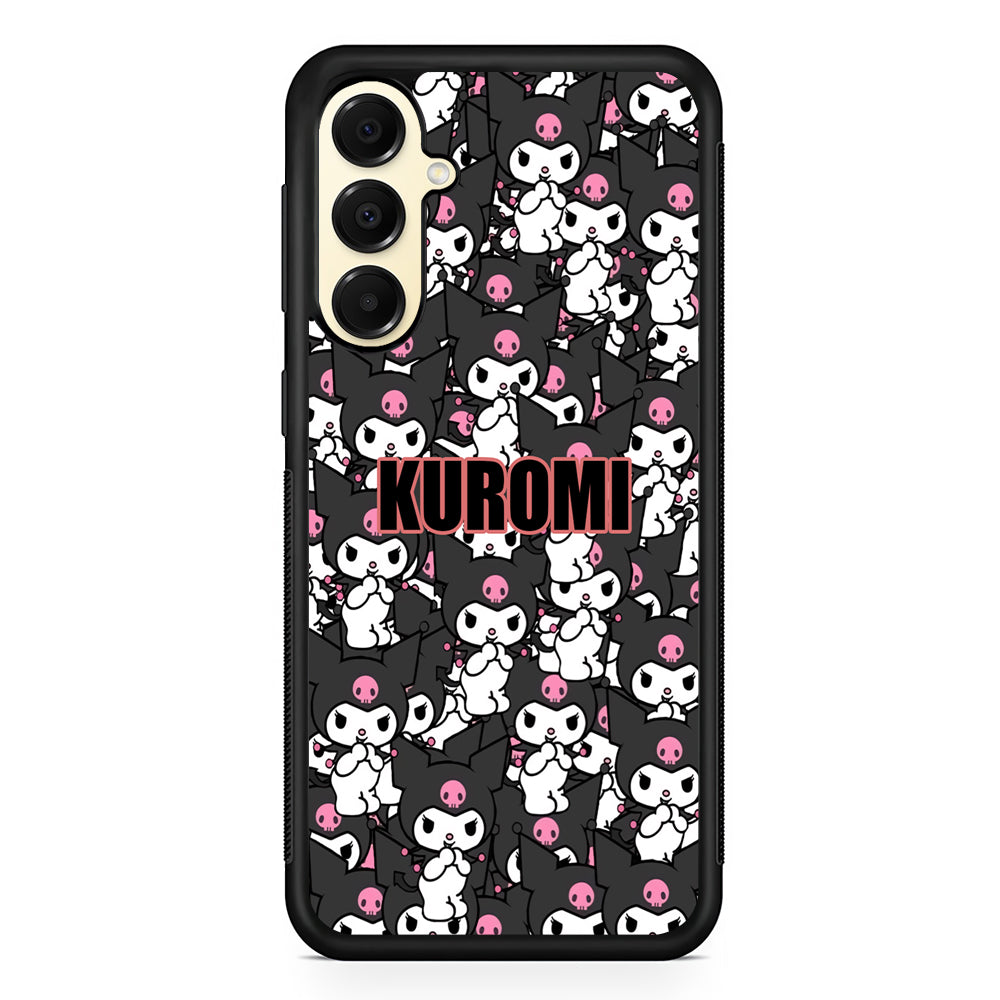 Kuromi Doodle Samsung Galaxy A16 Case | Slim Rubber Samsung Galaxy A16 Case