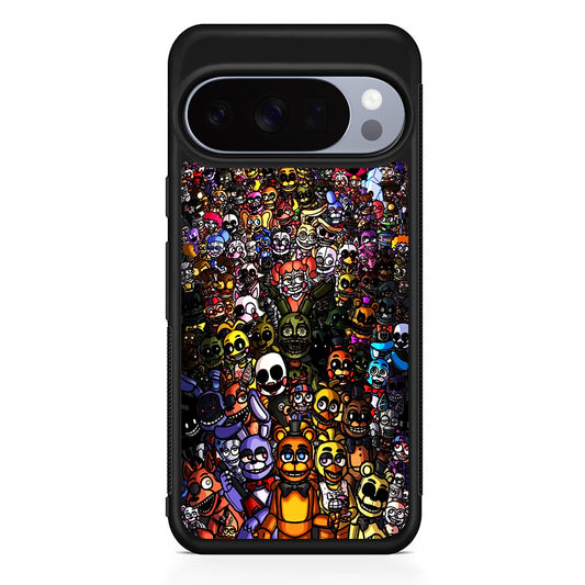 Five Nights at Freddy's Assemble Google Pixel 10 Pro Case | Slim Google Pixel 10 Pro Rubber Case