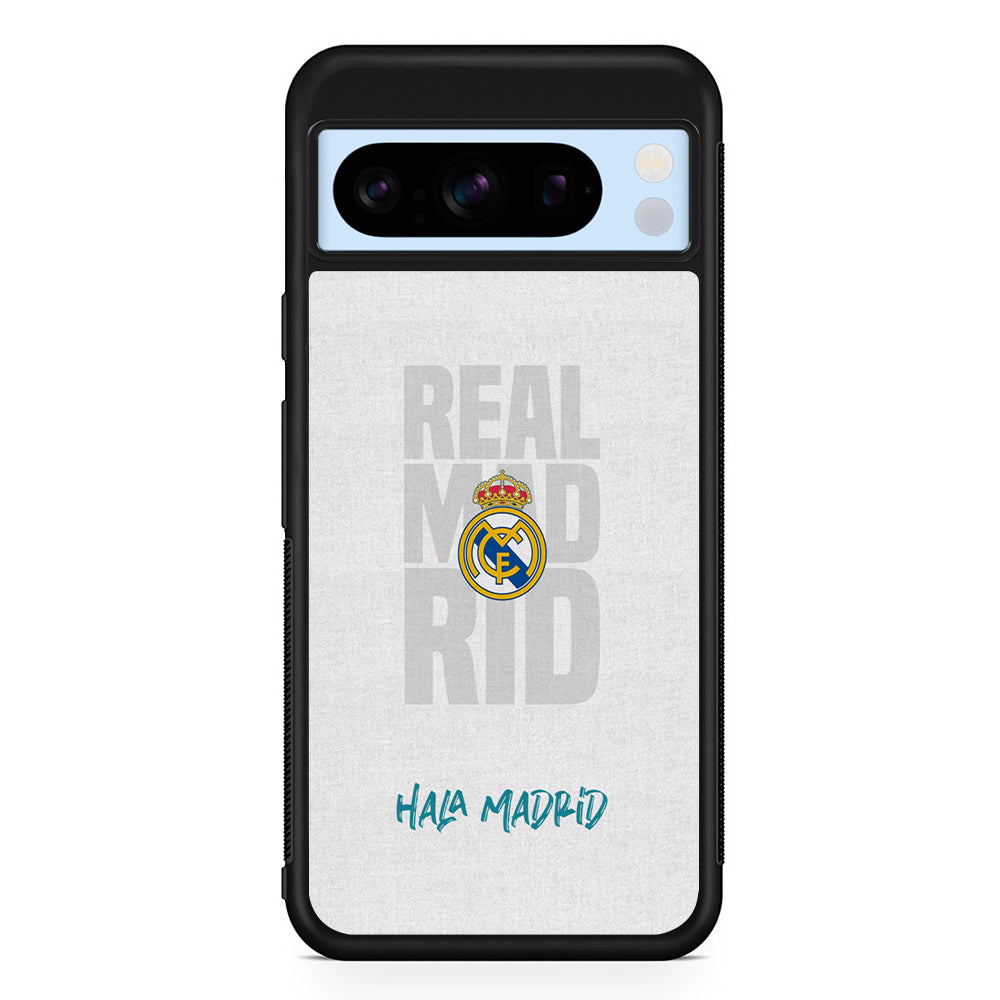 Real Madrid Hala Madrid Google Pixel 8 Pro Case | Slim Rubber Case for Google Pixel 8 Pro