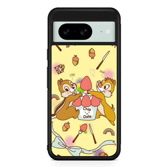 Chip N Dale Are On A Date Google Pixel 8 Case | Durable Protective Cover for Google Pixel 8