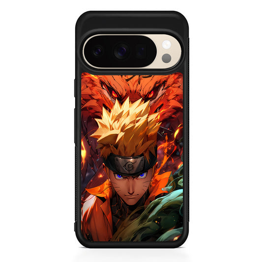 Naruto Uzumaki Rage of the Nine Tails Google Pixel 10 Pro XL Case | Slim Google Pixel 10 Pro XL Protective Case