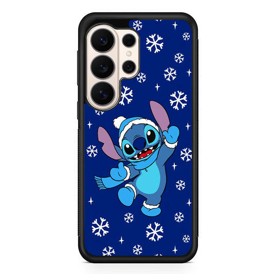 Stitch Navy Winter Samsung Galaxy S26 Ultra Case | Slim Protective Case for Samsung Galaxy S26 Ultra