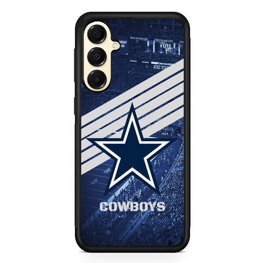 NFL Dallas Cowboys All Blue Stadium Samsung Galaxy A16 Case | Slim Rubber Samsung Galaxy A16 Case