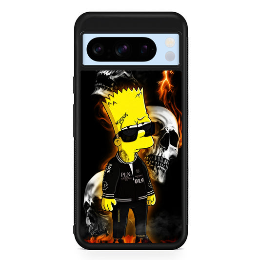 Bart Simpson Bad Boy Google Pixel 8 Pro Case | Slim Rubber Case for Google Pixel 8 Pro
