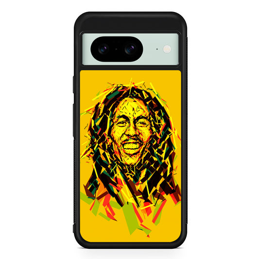 Bob Marley Pop Art Reggae Google Pixel 8 Case | Durable Protective Cover for Google Pixel 8