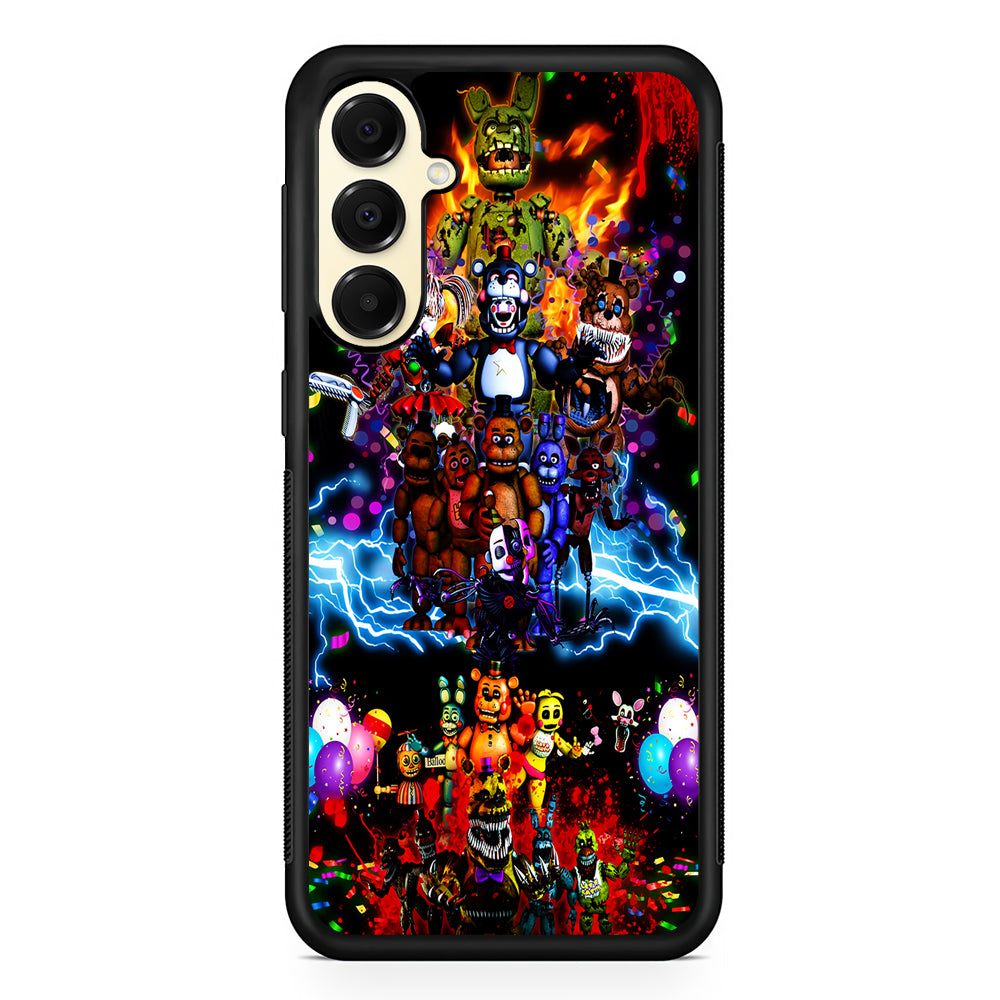Five Nights at Freddy's Party Samsung Galaxy A16 Case | Slim Rubber Samsung Galaxy A16 Case