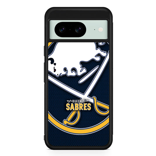 NHL Buffalo Sabres Logo Google Pixel 8 Case | Durable Protective Cover for Google Pixel 8