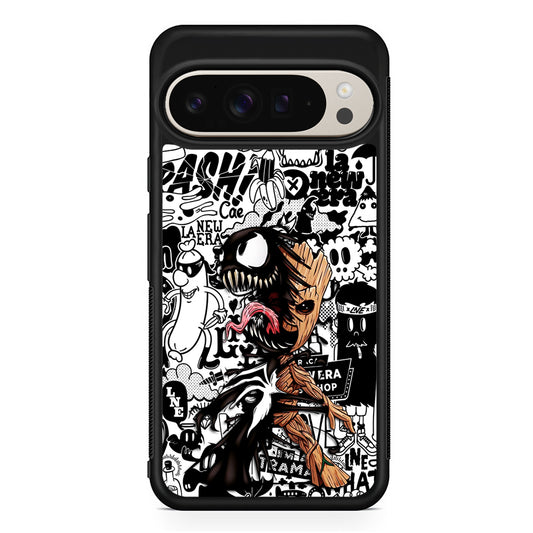 Groot x Venom Fusion Mode Google Pixel 9 Pro Case | Slim Protective Cover