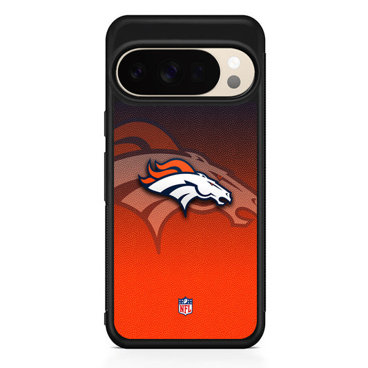NFL Denver Broncos Gradation Color Google Pixel 10 Pro XL Case | Slim Google Pixel 10 Pro XL Protective Case