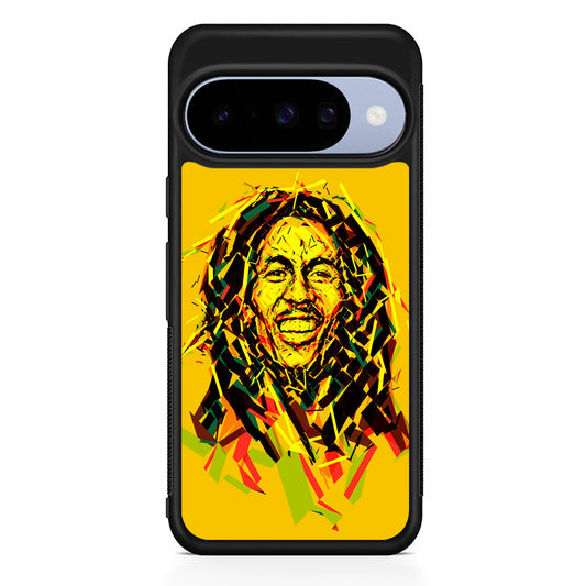 Bob Marley Pop Art Reggae Google Pixel 10 Case | Google Pixel 10 Rubber Protective Case