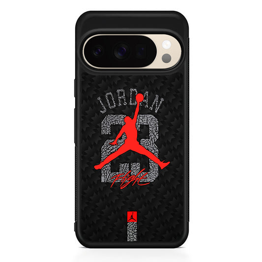 Air Jordan Sketch of Jersey Google Pixel 10 Pro XL Case | Slim Google Pixel 10 Pro XL Protective Case
