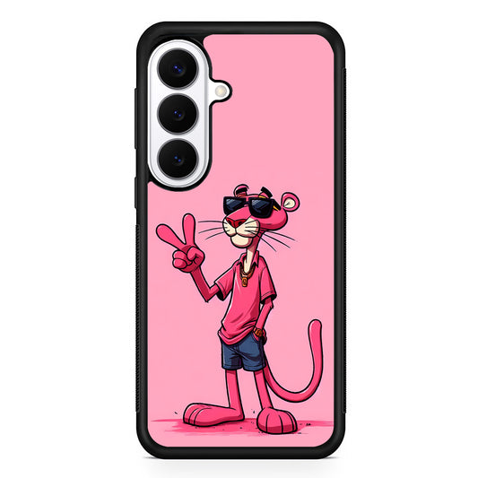 Pink Panther Wearing Glasses Samsung Galaxy S26 Plus Case | Slim Protective Cover for Samsung Galaxy S26 Plus