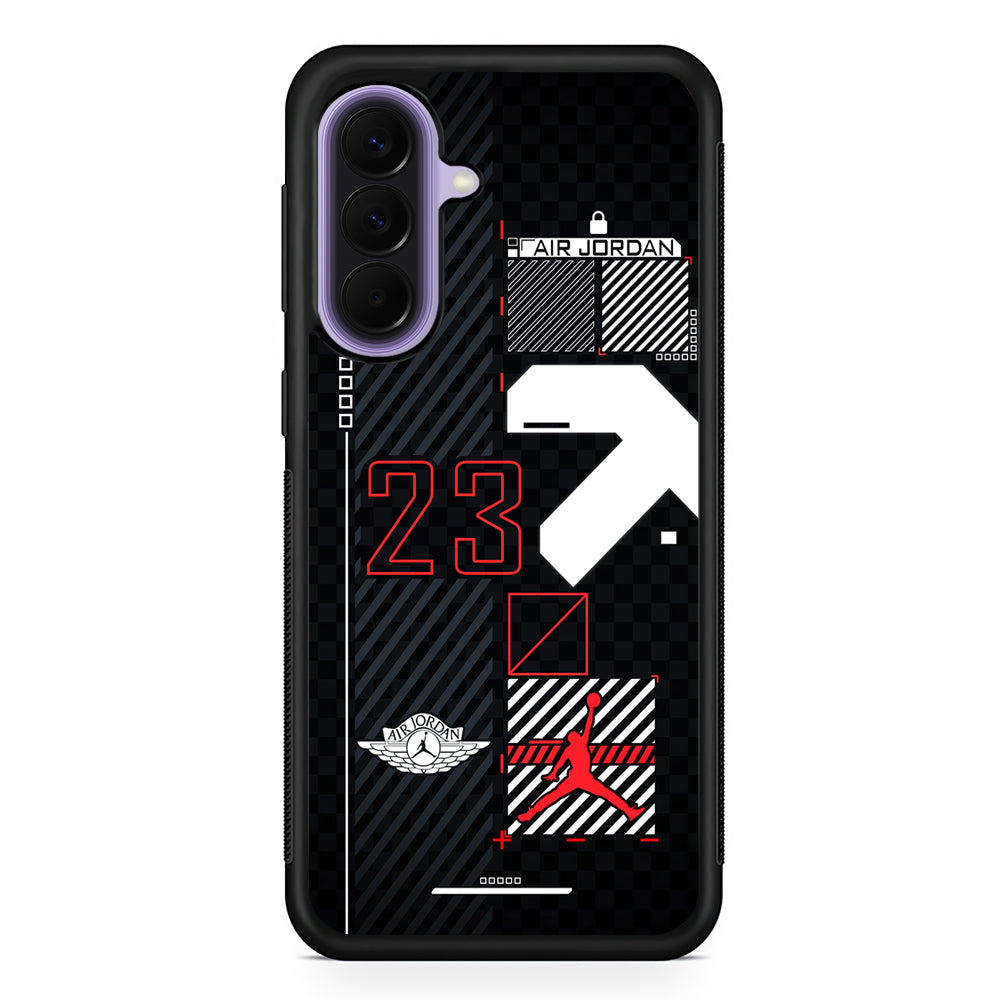 Air Jordan Robot Dome Samsung Galaxy A57 Case | Slim Samsung Galaxy A57 Rubber Case