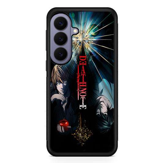 Light Yagami VS L Death Note Samsung Galaxy S26 Case | Durable Rubber Case for Samsung Galaxy S26