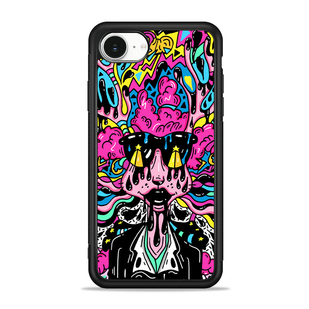 The Melted Lady Graffiti iPhone 16e Case | Protective Phone Cover