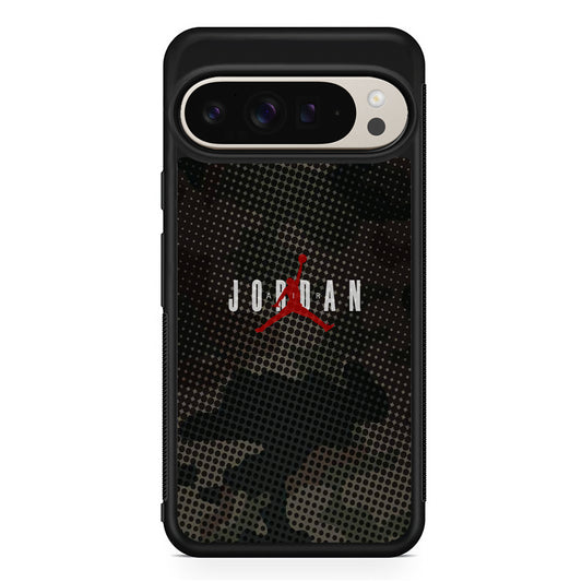 Air Jordan Gradation of Dark Camouflage Google Pixel 9 Pro Case | Slim Protective Cover