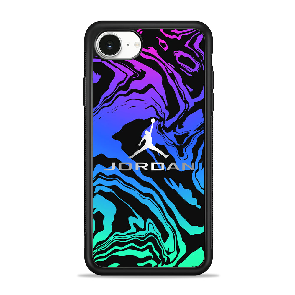 Air Jordan Silver Gradation iPhone 16e Case - Slim Silicone Case