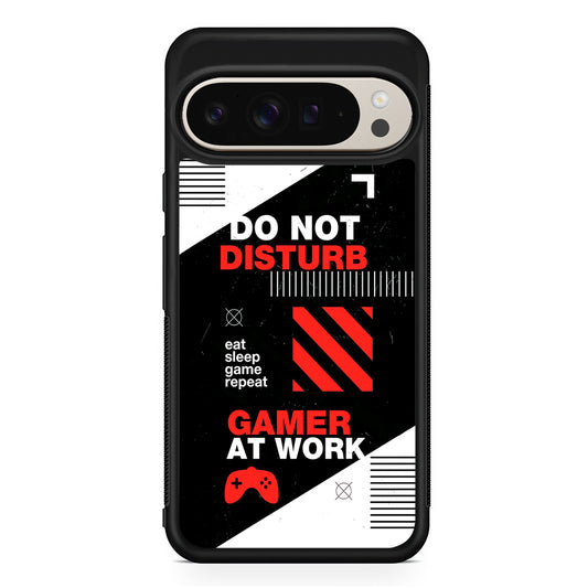 Caution and Do Not Disturb Google Pixel 9 Pro Case | Slim Protective Cover