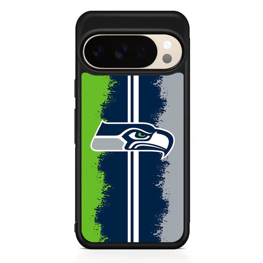 NFL Seattle Seahawks Team Google Pixel 10 Pro XL Case | Slim Google Pixel 10 Pro XL Protective Case