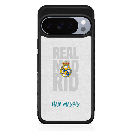 Real Madrid Hala Madrid Google Pixel 10 Pro Case | Slim Google Pixel 10 Pro Rubber Case