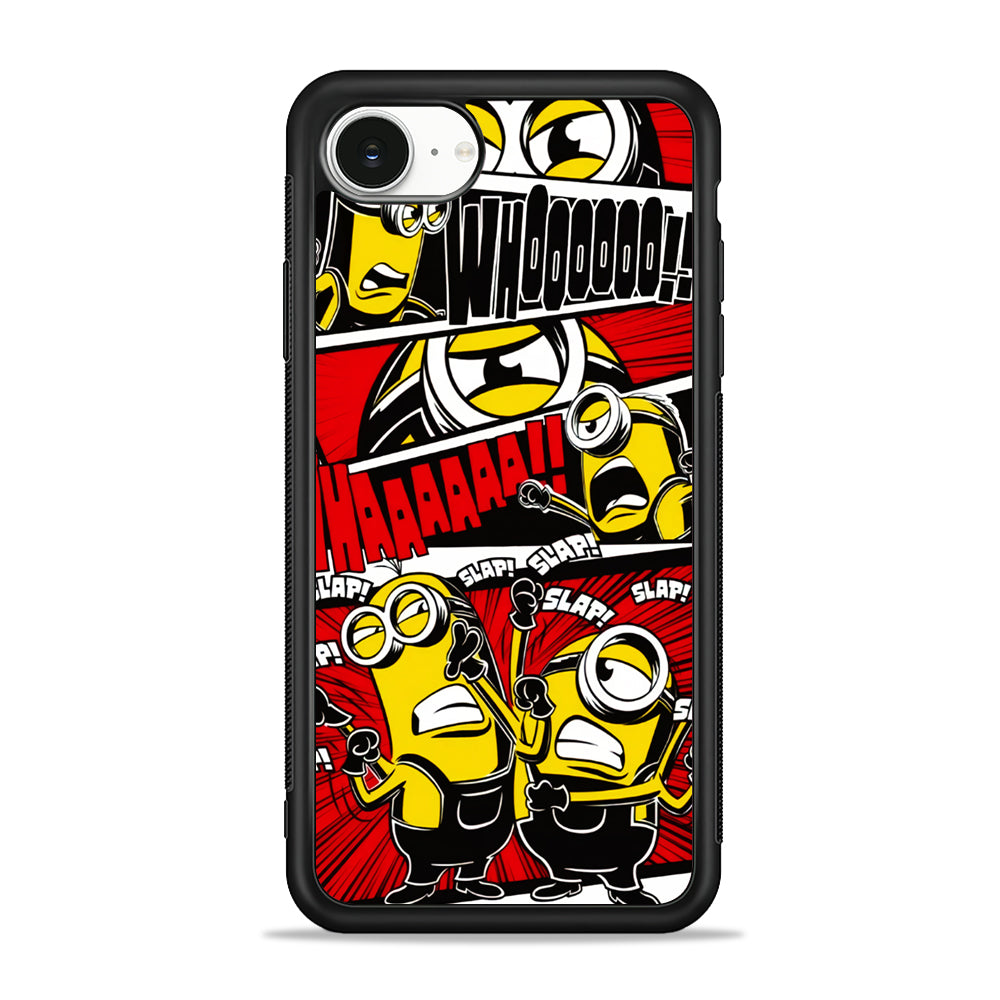 Minions Act Like In The Comic iPhone 16e Case | Protective Phone Cover