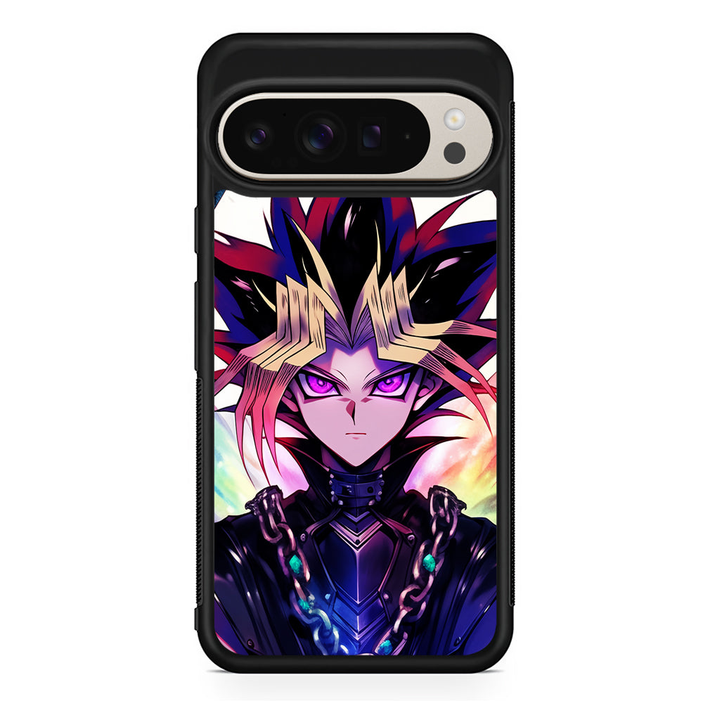 Yu-Gi-Oh Yugi Mutou Face Google Pixel 9 Pro Case | Slim Protective Cover