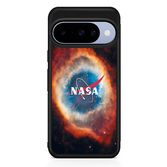 Nasa Nebula Logo Google Pixel 10 Case | Google Pixel 10 Rubber Protective Case