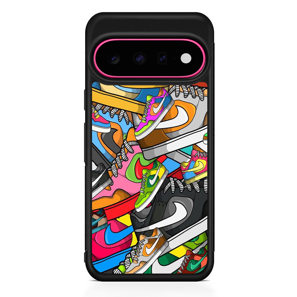 Nike Mix Shoes Google Pixel 11 Case - Stylish Protective Phone Case