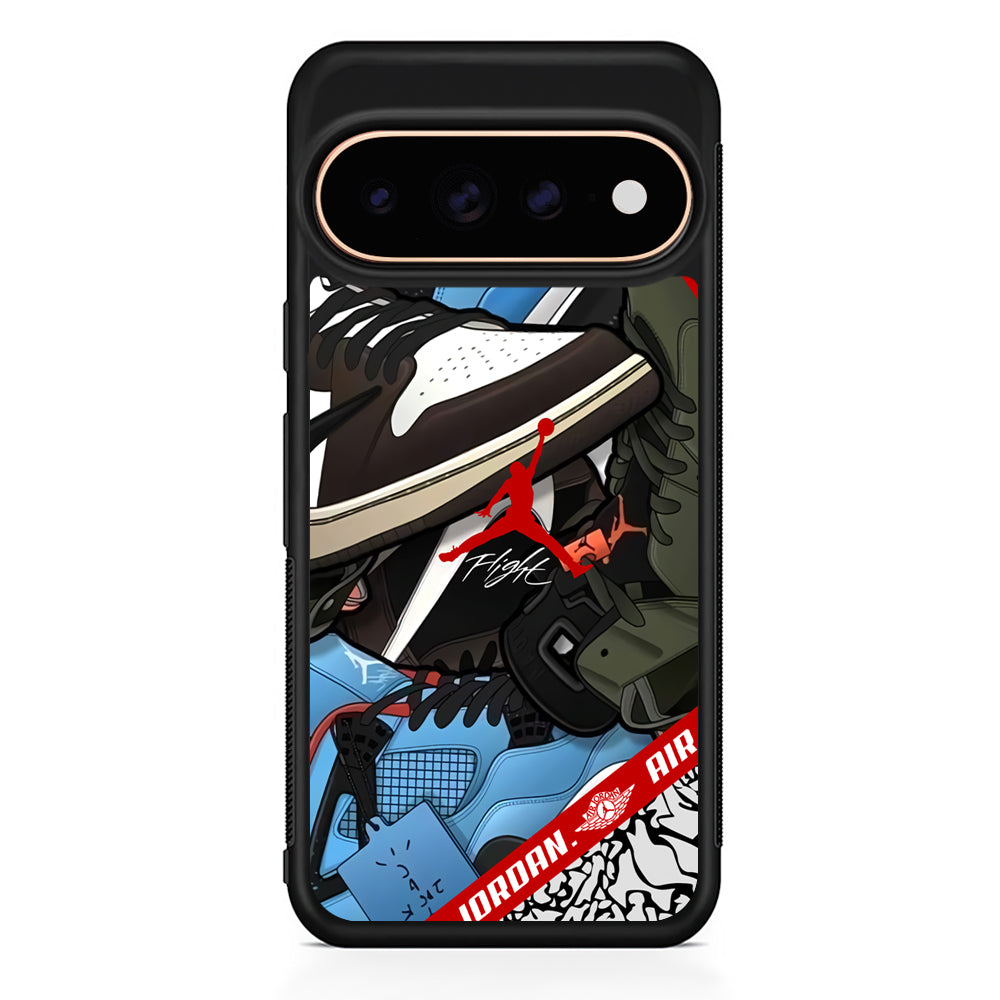 Air Jordan Flight Attention Google Pixel 11 Pro Case - Stylish Protective Phone Case