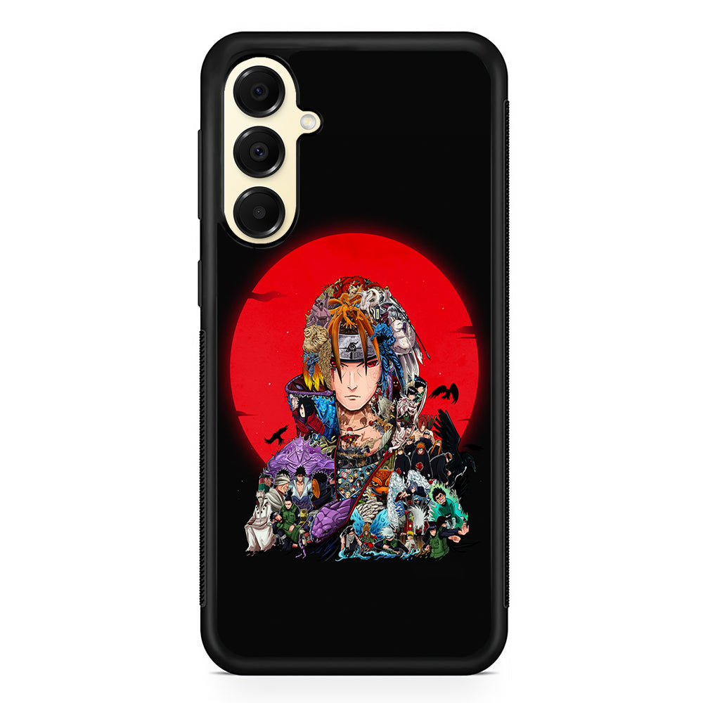 Naruto Akatsuki Clan History Samsung Galaxy A16 Case | Slim Rubber Samsung Galaxy A16 Case