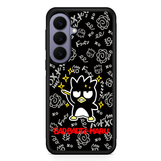 Badtz Maru Sanrio Black Samsung Galaxy S26 Case | Durable Rubber Case for Samsung Galaxy S26