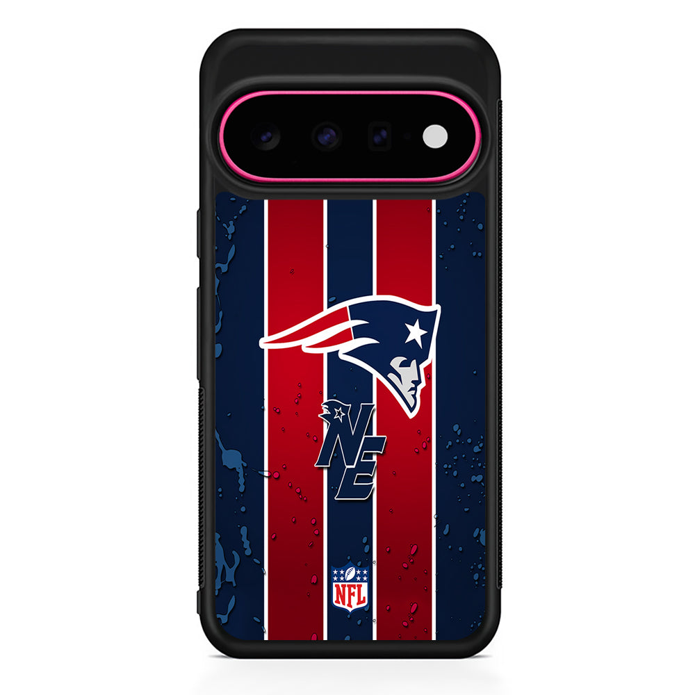 NFL New England Patriots Flag Line Google Pixel 11 Case | Slim Shockproof Cover