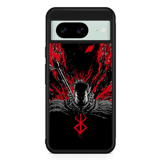 Guts Berserk The Black Swordsman Google Pixel 8 Case | Durable Protective Cover for Google Pixel 8